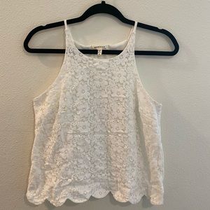 White Lace Top